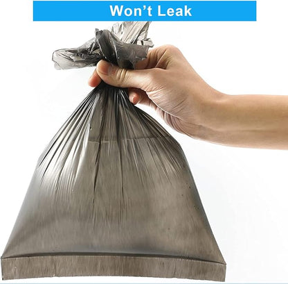 Car Trash Bag, [PE]Mini Trash Bags for Car, Mini Garbage Bags for Car Trash Can with Tear-Resistant Black Discreet Design Perfect Waste Disposal for Home Office On-The-Go Travel