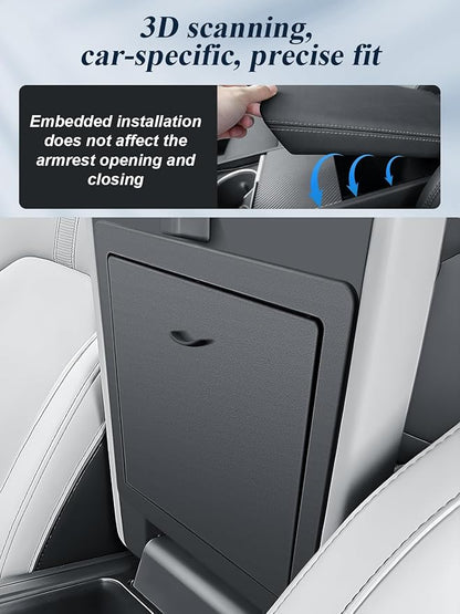 BIBIBO for 2026 Honda Passport Accessories Center Console Organizer for 2026 Honda Passport Armrest Hidden Storage Box Secret Compartment Insert Tray 2026 Passport Console Glove Pallet Organizer