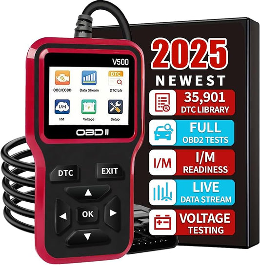 OBD2 Scanner Diagnostic Tool - Check Engine Light Code Scanner Tool with Reset, DTC, Data Stream, I/M Readiness, Car & Truck Scan Tool for All Vehicles Since 1996, escaner automotriz