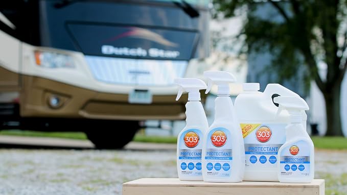Provides UV protection while helping prevent fading, cracking, and discoloration.