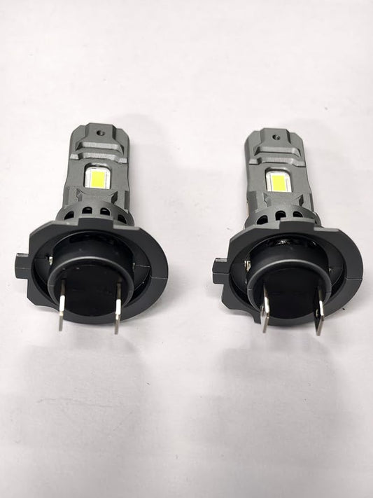 SEALIGHT S2S H7 Light Bulbs Combo, 40,000LM Super Brighter, 6500K Pure White H7 LED Fog Bulbs, 60K+ Hours Lifespan, Replacement Shift Light Gauges, 2-Pack for Powersports/ATV Lamps