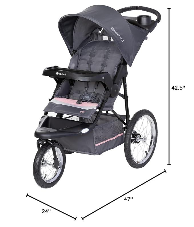 Baby Trend Expedition® Jogger, Dash Pink