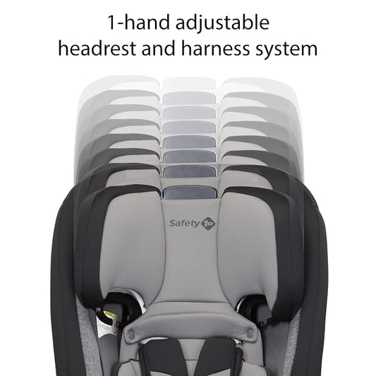 Safety 1st Convertible Car Seat, Convert from Rear to Forward Facing and Belt-Positioning Booster, High Street, From Birth to Age 10, TriMate