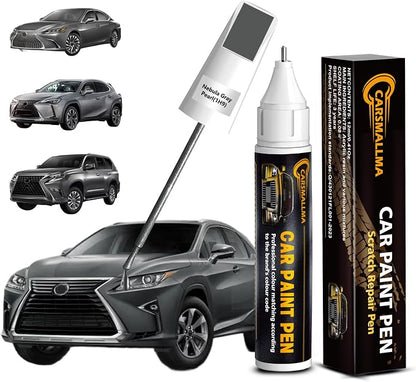 1H9 Nebula Gray Pearl Car Touch Up Paint for Lexus, Color Accurate Car Paint Scratch Repair Pen Kit Quick & Easy Fix Vehicle Chips and Automotive Nicks Scuff