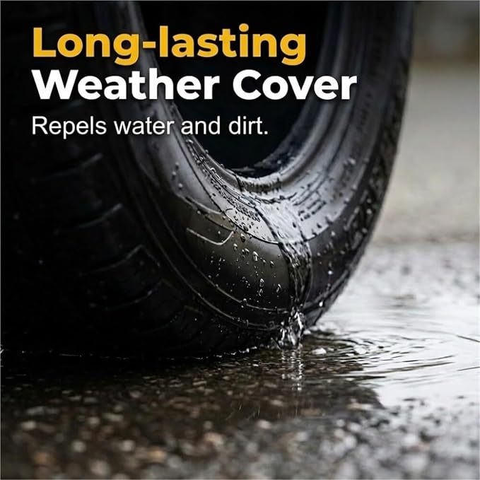 New 2026 Car Tire Ceramic - Powerful Wheel Cleaning Refurbish Wax, Tyre Nourish Cream, Tire Wax for Ultimate Wheel Protection, Restores Black Gloss, Blocks UV(Black 1PCS)