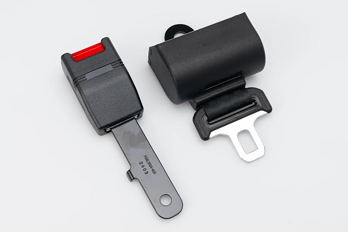 Braun Ability 35533KS Occupant Restraint Belt Kit | Fits Century & Millennium Platforms | Retractable Wheelchair Safety Belt & Buckle | Replaces Dragging or Frayed Straps