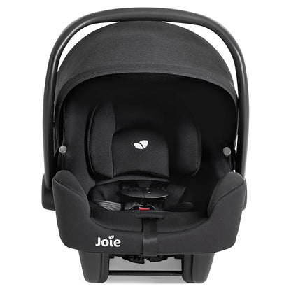 Joie Baby, Rue Lightweight Infant Car Seat & Anti-Rebound Base, Side-Impact Protection, 5-Point Harness, and UPF 50+ Canopy for Newborns and Infants (Shale Dark)
