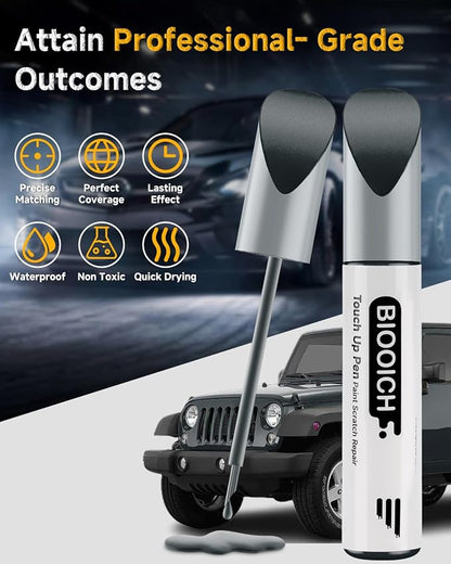 PDS Touch Up Paint Pen Exact Color Match Car Chip and Scratch Repair (for Jeep, Anvil)