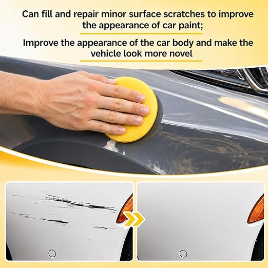 2Pcs NanoPolix Car Scratch Remover,Scratch Repair Paste for Vehicles, Professional Grade Car Scratch Repair Remover, All Paint Colors Polishing Kit, Quick Repair Scratches and Restore Shine