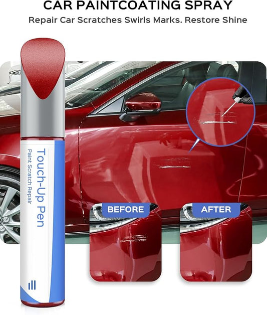 41V Soul Red Metallic Tricoat Touch Up Paint Compatible with Mazda Exact Match Chips and Nicks Touch Up