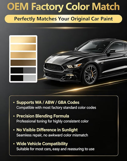 Race Red (PQ) Touch Up Paint for Ford with A/B Wax OEM Exact Match,Scratch Repair Kit,2-In-1 Tip/Brush,Quick Dry Anti-Rust Waterproof Paint F-150,Mustang,Explorer,Bronco