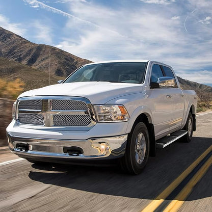 Nilight Running Boards for Dodge Ram 2009-2018 1500 Crew Cab 2019-2024 1500 Classic 2010-2024 2500 3500 6 Inch Slip-Proof Stainless Steel Side Step Nerf Bars