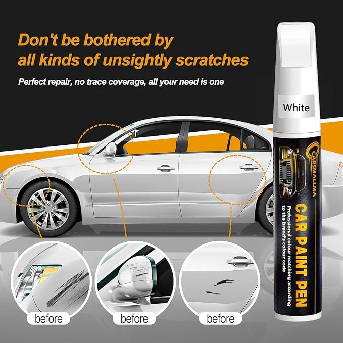 Car Touch Up Paint(890/5890 Lunar Blue Metallic) for Benz, Color Accurate Car Scratch Repair Remover Pen,Auto Paint Quick and Easy to fix vehicle Chips and Nicks Scuff