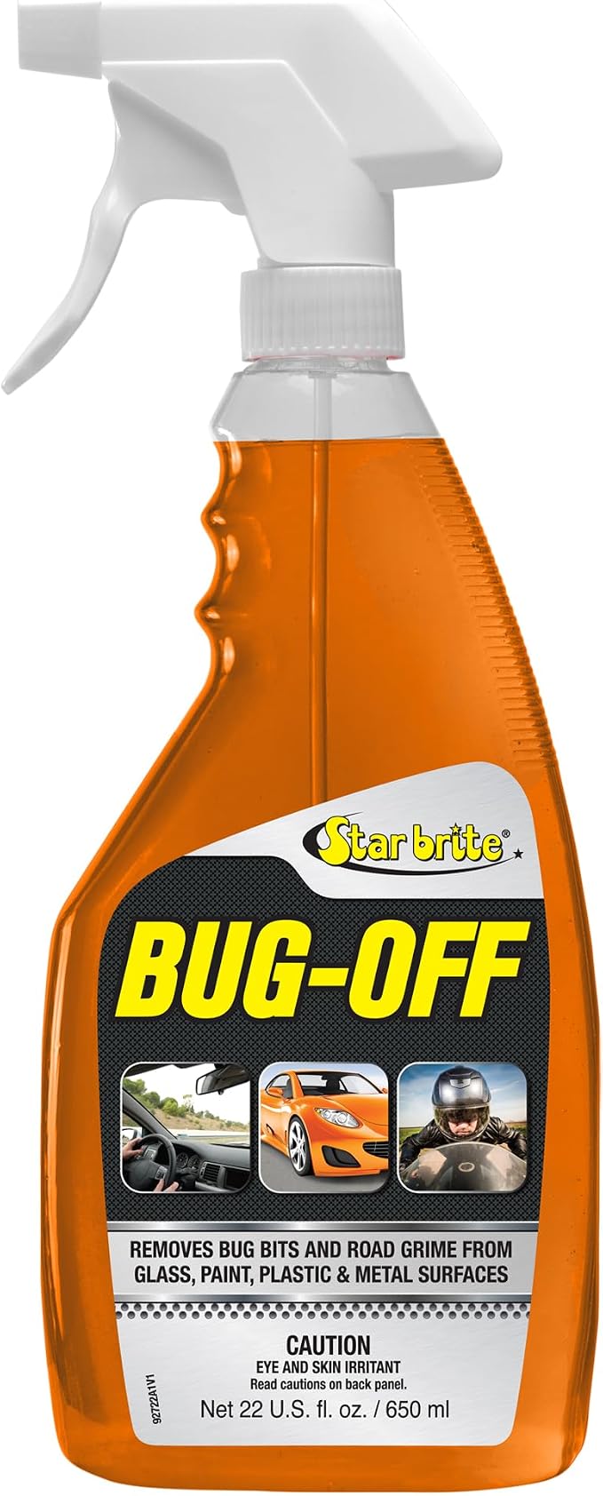 STAR BRITE Bug-Off - Bug Bit & Road Grime Remover for Cars, Trucks, Motorcycles, RVs - Excellent for Glass, Paint, Plastic & Metal