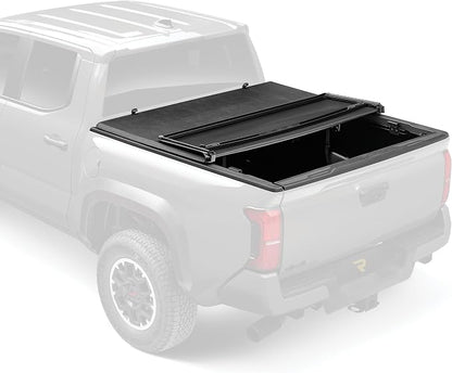 Gator Soft Tri-Fold Truck Bed Tonneau Cover w/Gear Straps | Fits 2019-2026 Chevy/GMC Silverado/Sierra 1500 New Body Style (w/o Carbon Pro Bed, fits Multi-Pro/Multi-Flex Tailgate) 8' Bed (96.25)