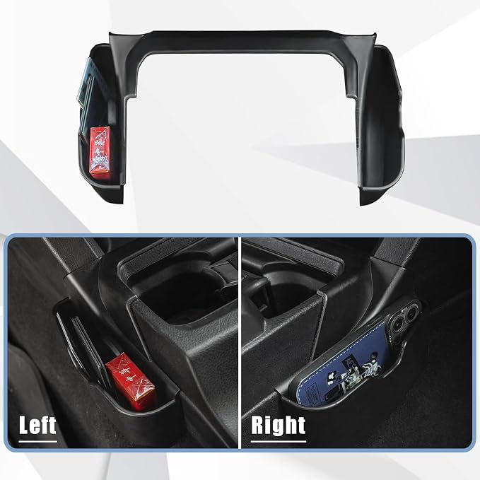 Center Console Gear Shift Storage Box Compatible with Toyota Tacoma 2023-2016 3rd Gen Interior Organizer Tray Accessories-NOT FIT Manual Transmission