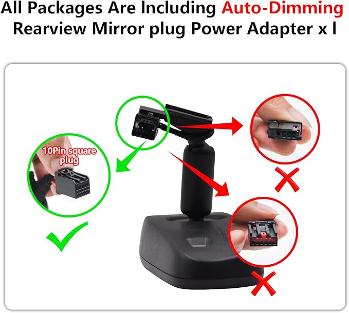Mangoal Front 4K & Rear 1080P Dash Cam for GMC Sierra 1500 2019-2021, 1500 Limited 2022, 2500/3500 HD 2020-2023(Model A), Model A & Model B have Same Model Years but Vehicle Sensor Cover Are Different