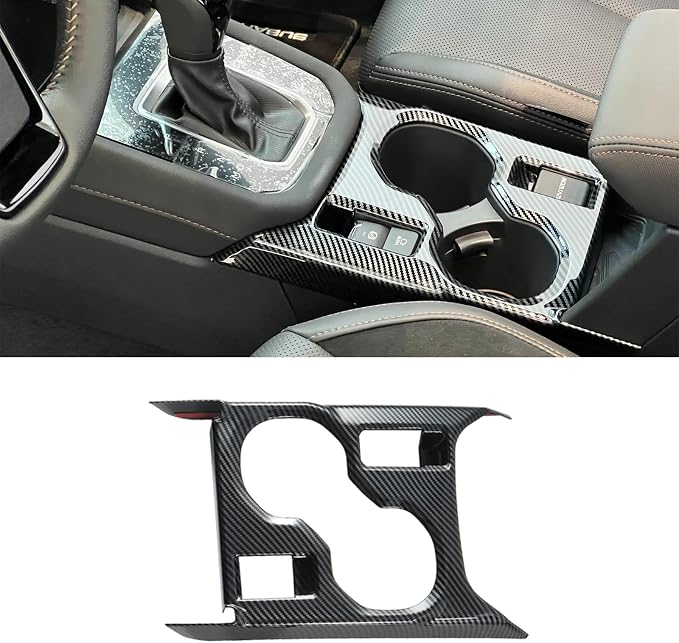 Interior Trim for Subaru Forester 2025 2026 Carbon Fiber Gear Shift Panel with Steering Wheel Trim