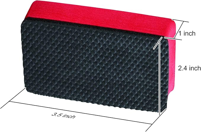 8PCS Clay Bar Sponge, Fine Grade Auto Detailing,Magic Car Pad Block Cleaning, Wax Polish Pad Tool, Kitchen Cleaning Sponge Home Cleaner, Reusable and Washable