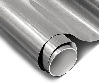 ColorFusion PPF by VViViD, Gloss GT Silver Dry Apply PPF Vinyl Car Wrap Roll 6ft x 5ft