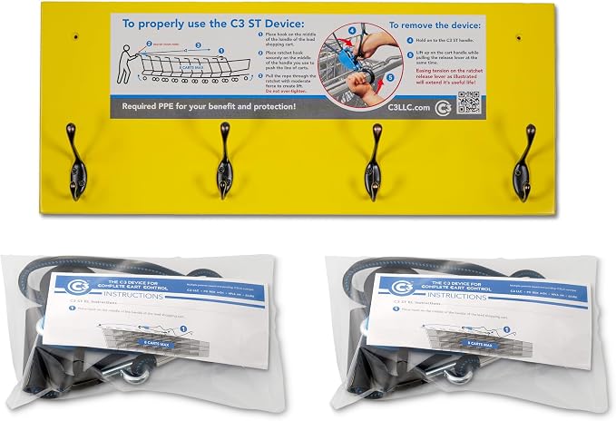 C3 Economy Pack - Facilitate training and safety compliance in front end operations with PPE storage solution, and safe productivity gains with the C3 ST Device for complete cart control.