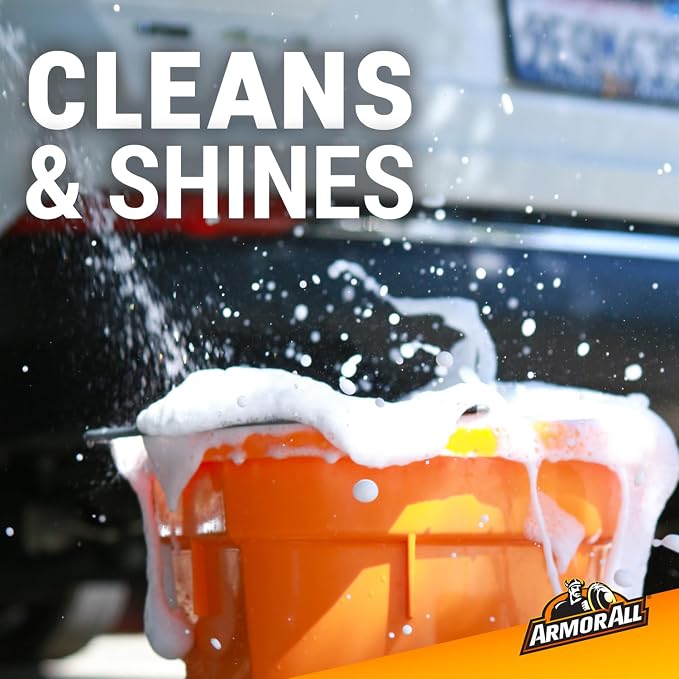 Armor All Car Wash Pods, Pre-Measured, Dissolvable Pods of Super-Concentrated Car Wash Soap, 18 Easy-to-Use