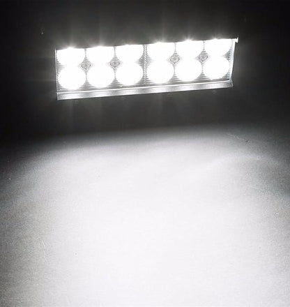 Willpower 7 inch 2x36W Spot LED Work Light Bar Driving Lamp 12V 24V for Jeep Truck Car ATV SUV 4X4 Truck