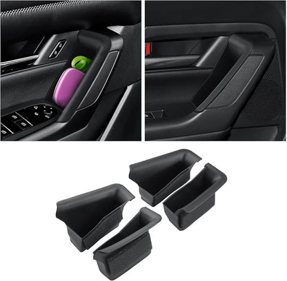 CDEFG 5PCS 2023 2024 2025 2026 CX-50 Center Console Organizer Tray for 2023-2026 Mazda CX-50 Accessories Console Armrest Tray Side Door Trash Container Storage Box Door Handle Pocket Insert Trays