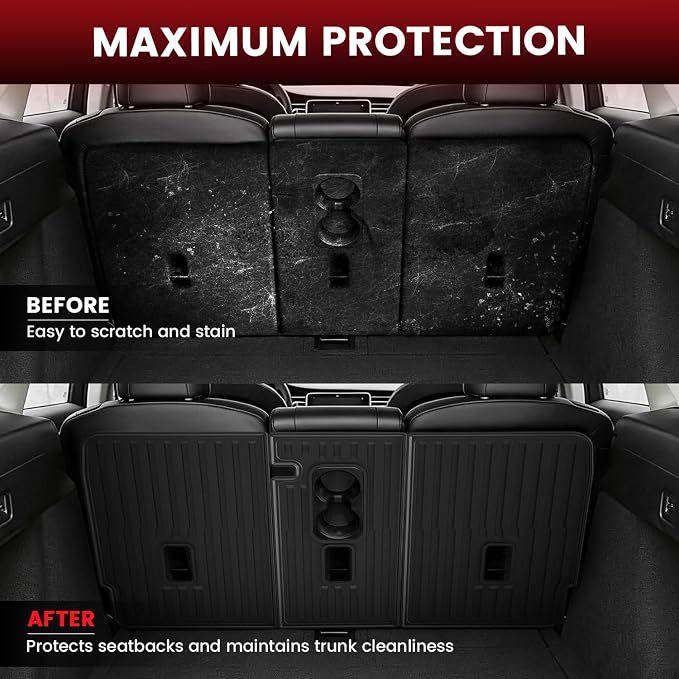 LASFIT 10PCS Floor Mats for Tesla Model Y Juniper 2025 2026 (Only Fit Standard Range), TPE Custom Fit All Weather Model Y Juniper Accessories with Cargo Mat Trunk Mats Full Set