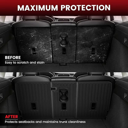 LASFIT 10PCS Floor Mats for Tesla Model Y Juniper 2025 2026 (Only Fit Standard Range), TPE Custom Fit All Weather Model Y Juniper Accessories with Cargo Mat Trunk Mats Full Set