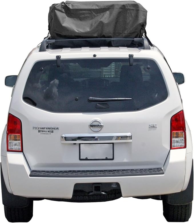 Apex Large Roof Cargo Bag with Self-Sealing Zipper, for Roof-Mounted Racks, Built-in Crossbars or Hitch-Mounted Carriers, 15 Cubic Feet