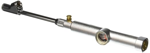 RoadPro RP3292D 12" Straight-On Dual Foot Tire Gauge with Bleeder Valve