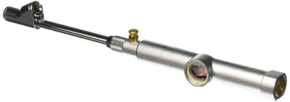 RoadPro RP3292D 12" Straight-On Dual Foot Tire Gauge with Bleeder Valve