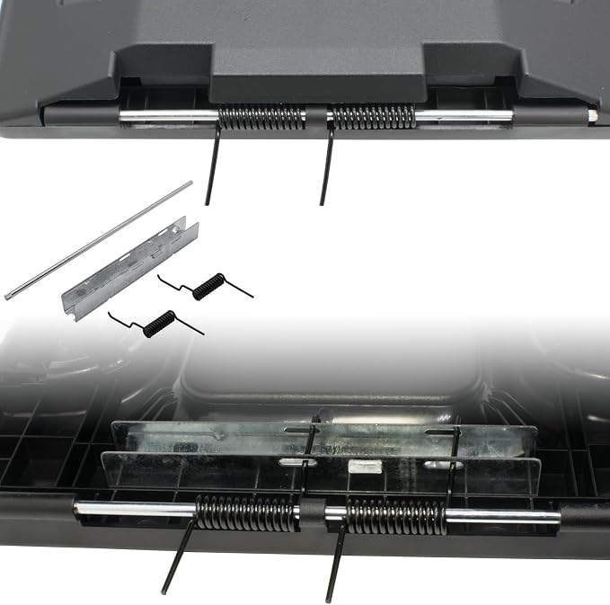 NHILES Center Console Lid Replacement Kit for 1999 2000 2001 2002 2003 2004 2005 2006 2007 Silverado/Avalanche/Suburban/Sierra/Yukon Replaces Number 19127364, 19127365, 19127366 (Light Gray)