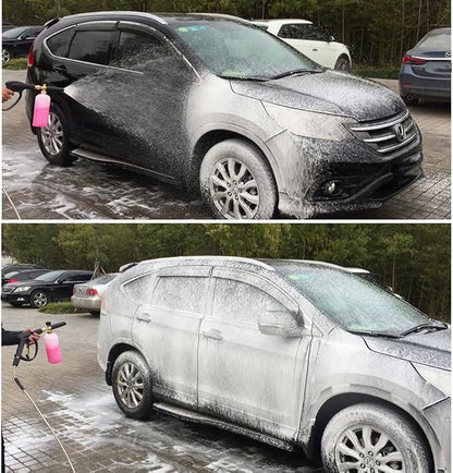 Foam Cannon, 1L Adjustable Snow Foam Lance with 1/4 Inch Quick Connector Power Washer Foam Cannon for Pressure Washer