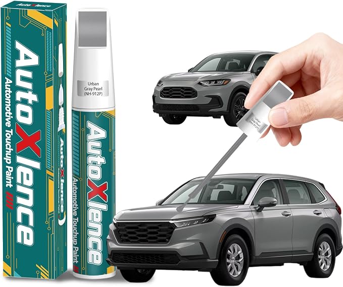 NH-912P Urban Gray Pearl Touch Up Paint Compatible with Honda Car Paint Pen Scratch Repair Automotive Scratch Remover Fix Exact Color Match