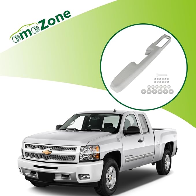 926-740 Door Armrest Repair Front Left Side Door Panel Handle Gray Compatible with 2010-2014 Chevrolet Chevy Silverado Suburban Avalanche Tahoe,GMC Sierra Yukon Replaces 84127281