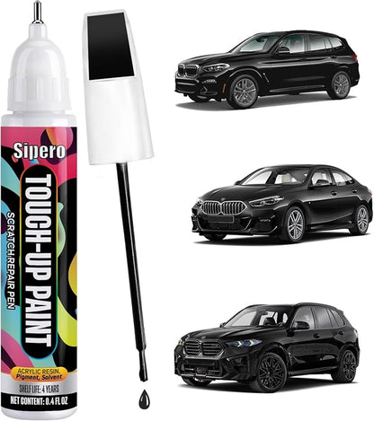 Black Sapphire (475) for BMW Touch Up Paint Pen - Exact OEM Match for Chips & Scratches - Compatible with X3, X5, 3 Series, 4 Series