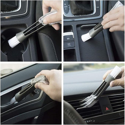 Microfiber Car Duster Extendable Handle Interior Exterior Multipurpose Cleaning Car Brush