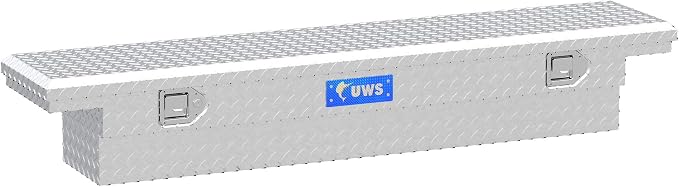UWS EC10311 63-Inch Heavy-Wall Aluminum Slim Truck Tool Box with Low Profile, RigidCore Lid