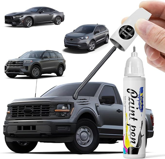 M7 Carbonized Gray Touch Up Paint Compatible with Ford, DIY Car Paint Scratch Repair, Quick & Easy Fix Automotive Scratch Repair for F-150/Mustang/Explorer/Escape/Ranger/Transit/Bronco