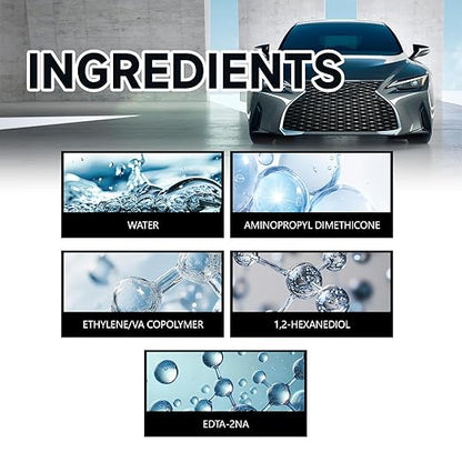 Nano Ceramic Coating for Cars, Nano Quick Coat Restores, Revolutionary Nano Spray for Car Detailing, Deep Gloss Shine and Long-Lasting Polish (2Pcs)