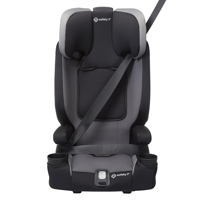 Safety 1st Boost-and-Go Essential 3-in-1 Booster Car Seat, Highback & Backless Modes, Lightweight, Easy Install, Labrador II