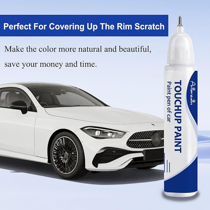Polar White(149/9149) Touch Up Paint for Mercedes-Benz Car Paint Pen Scratch Repair Two-In-One Touch Up Paint Automotive Paint Pen for Mercedes Benz A/C/E/G/M/GL/GLA/GLB/GLC/CLS/SL/SLC