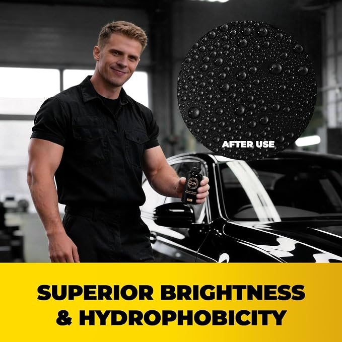 20H Graphene Ceramic Coating for Cars - 70ml, Professional Ceramic Coating | High Gloss Finish | Hydrophobic | Scratch & Protection | Easy To Use