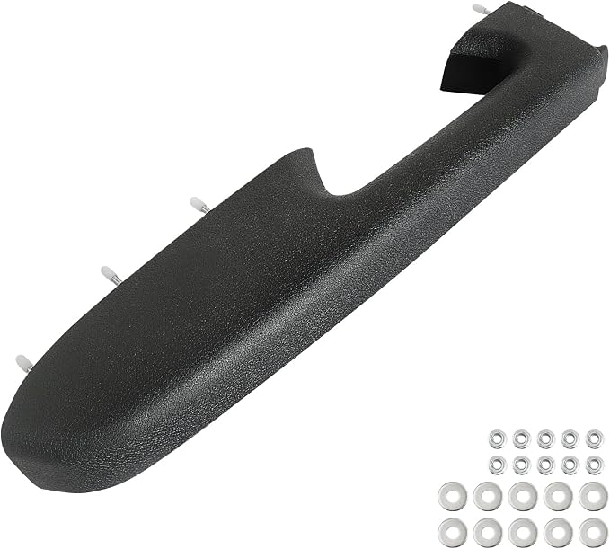 Upgraded Door Armrest Repair Kit Left Driver Side Door Panel Handle Black Compatible with 2010-2014 Chevy Silverado GMC Sierra 1500 2500HD 3500HD Replaces 22818465