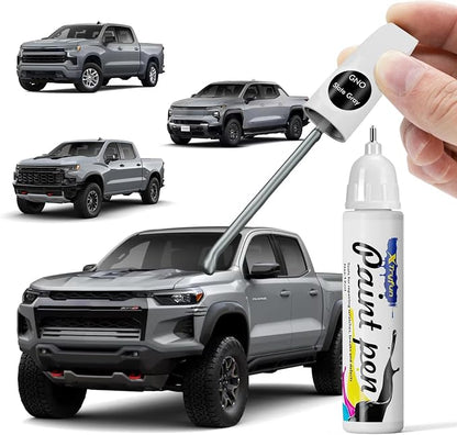 GNO/WA633D Slate Gray Touch Up Paint Compatible with Chevrolet, DIY Car Paint Scratch Repair, Automotive Paints, Quick & Easy Fix Scratch Repair for Chevy Silverado/Bolt