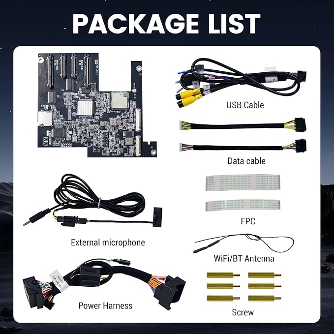 HMYC PCM3.1 Wireless Carplay Android Auto Module for Porsche Panamera Cayenne Macan Cayman Boxster 911 718, NEW Upgrade Carplay Retrofit Kit Decoder,Support MirrorLink Original car Control