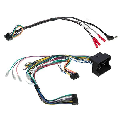 Scosche Link+ LAI10 Factory Stereo Replacement Interface Steering Wheel Control Adapter Compatible with Select 2004-15 Audi Vehicles - Car Radio Wiring Harness - Retains Bose Amp with Optional Module