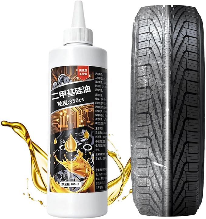 Genérico Tyre Shine 500 ml, Tyre Shine for Cars, Trailers, Vehicle, Automotive Maintenance, Motorcycle, Truck and SUV